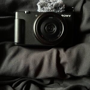 Sony Black Digital Camera with Advanced LCD Display